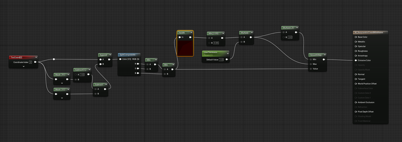 Custom Wireframe Material Using Geometry Scripting For Barycentric UVs ...